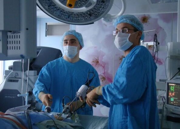 Chirurginis prostatito gydymo metodas